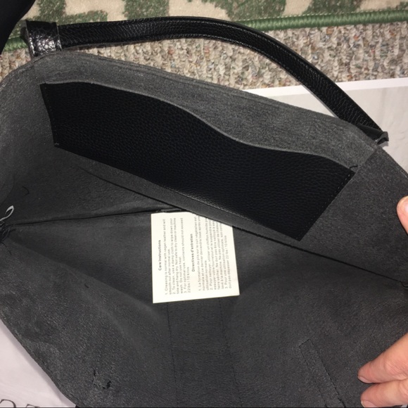 Vince Camuto Luck Tote Black and Grey - Picture 8 of 8